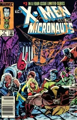 Variant Cover for X-Men and the Micronauts #3