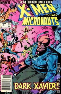 Variant Cover for X-Men and the Micronauts #4