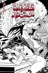 Variant Cover for Vampirella Versus Red Sonja #3