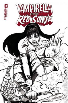 Variant Cover for Vampirella vs. Red Sonja #3