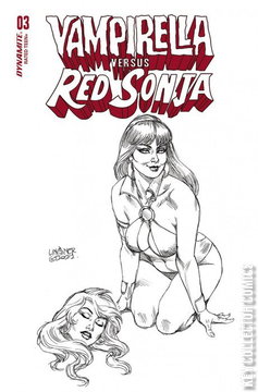 Variant Cover for Vampirella vs. Red Sonja #3