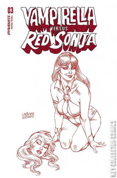Variant Cover for Vampirella vs. Red Sonja #3