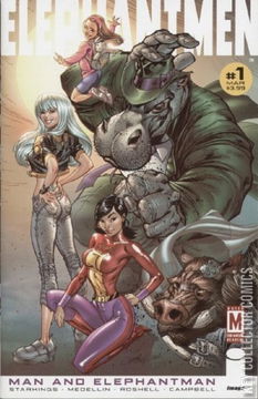 Variant Cover for Elephantmen: Man and Elephantman #1