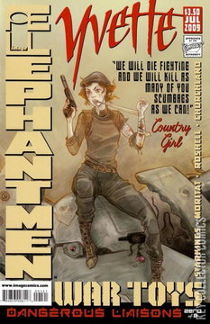 Variant Cover for Elephantmen: War Toys - Yvette #1