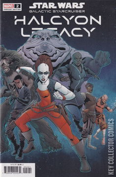 Variant Cover for Star Wars: Galactic Starcruiser - Halcyon Legacy #2