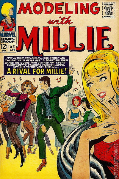 Modeling with Millie #53 Published April 1967 | Key Col