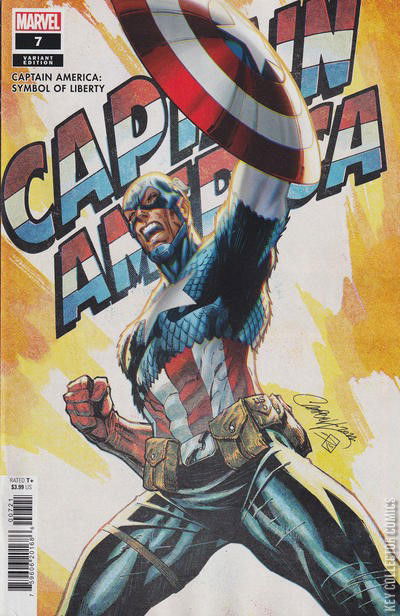 Cover art for Captain America: Sentinel of Liberty #7 