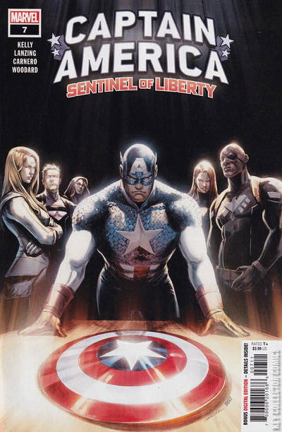 Cover art for Captain America: Sentinel of Liberty #7
