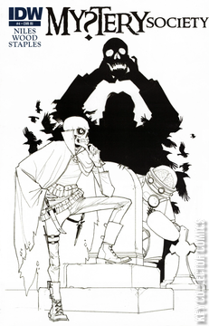 Variant Cover for Mystery Society #4