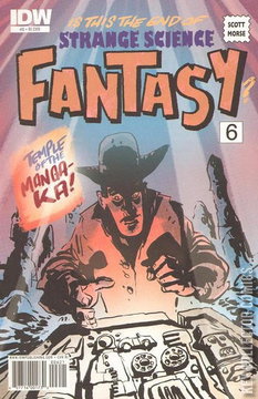 Variant Cover for Strange Science Fantasy #6