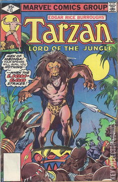 Variant Cover for Tarzan #13
