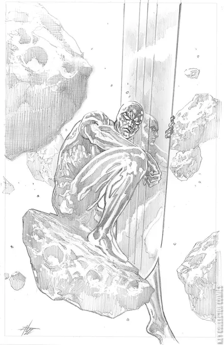 Cover art for Silver Surfer: Ghost Light #1 SDCC