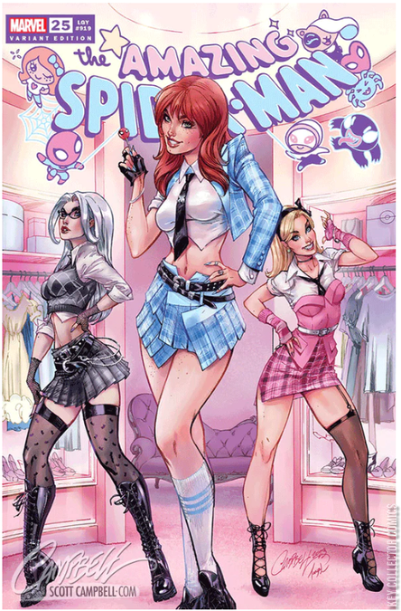 Cover art for Amazing Spider-Man #25 