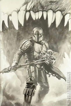 Variant Cover for Star Wars: The Mandalorian Season 2 #1
