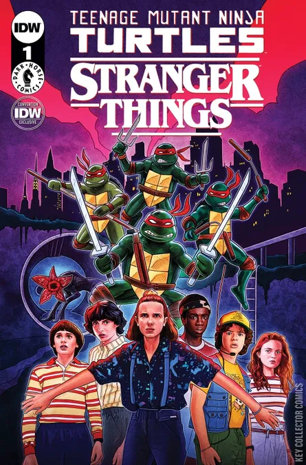 Cover art for Teenage Mutant Ninja Turtles / Stranger Things #1 