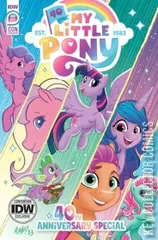 Cover for My Little Pony 40th Anniversary Special