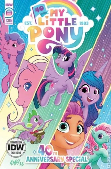 Cover art for My Little Pony 40th Anniversary Special 