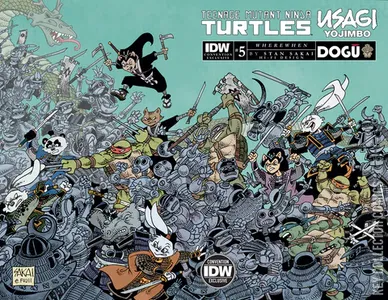 Teenage Mutant Ninja Turtles / Usagi Yojimbo: WhereWhen #5