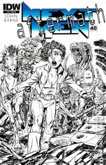 Variant Cover for Next Men: Aftermath #40