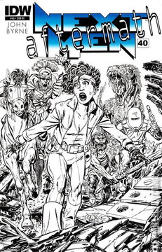 Variant Cover for Next Men: Aftermath #40