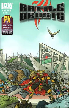 Variant Cover for Battle Beasts #1