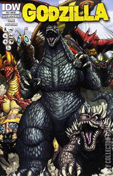Variant Cover for Godzilla #10