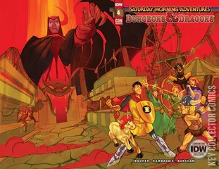 Variant Cover for Dungeons & Dragons: Saturday Morning Adventures #4