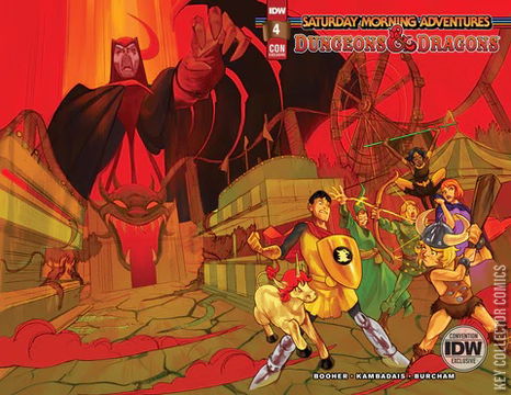 Variant Cover for Dungeons & Dragons: Saturday Morning Adventures #4