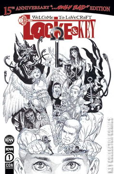 Variant Cover for Locke & Key: Welcome to Lovecraft Anniversary #1