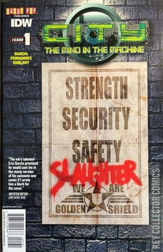 Variant Cover for City: The Mind in the Machine #1