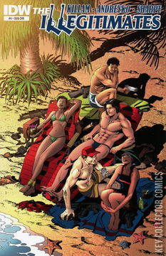 Variant Cover for The Illegitimates #4