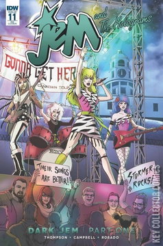 Variant Cover for Jem and The Holograms #11