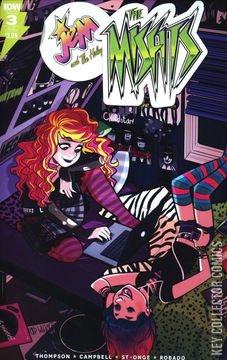 Variant Cover for Jem & The Misfits #3