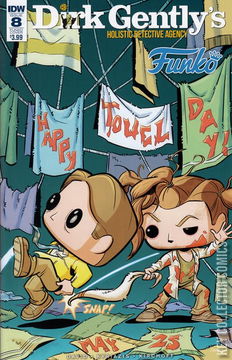 Variant Cover for Dirk Gently's: The Salmon of Doubt #8