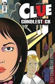 Variant Cover for Clue: Candlestick #2