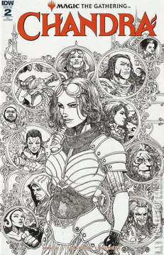 Variant Cover for Magic the Gathering: Chandra #2