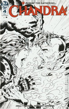 Variant Cover for Magic the Gathering: Chandra #4
