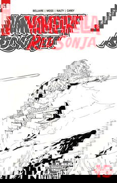 Variant Cover for Vampirella / Red Sonja #6