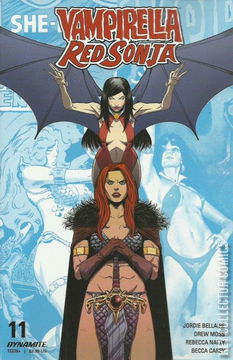 Variant Cover for Vampirella / Red Sonja #11