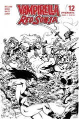 Variant Cover for Vampirella / Red Sonja #12