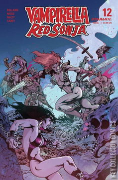Variant Cover for Vampirella / Red Sonja #12