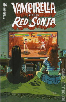 Variant Cover for Vampirella vs. Red Sonja #4