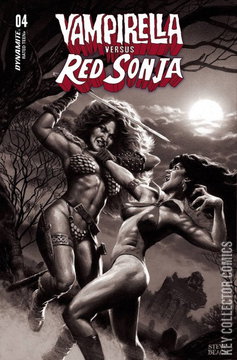 Variant Cover for Vampirella vs. Red Sonja #4