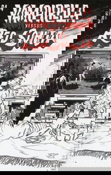 Variant Cover for Vampirella vs. Red Sonja #4