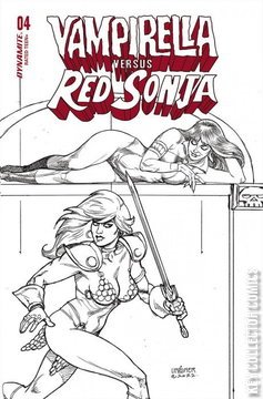 Variant Cover for Vampirella vs. Red Sonja #4