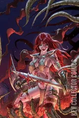 Variant Cover for Vampirella Versus Red Sonja #4
