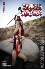 Variant Cover for Vampirella Versus Red Sonja #5