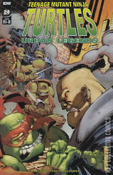 Variant Cover for Teenage Mutant Ninja Turtles: Urban Legends #24