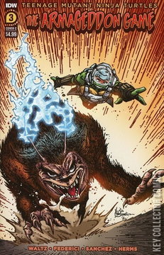 Variant Cover for Teenage Mutant Ninja Turtles: The Armageddon Game #3