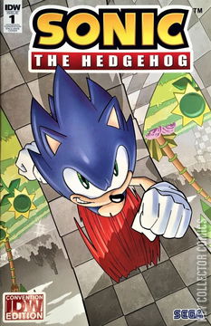 Variant Cover for Sonic the Hedgehog #1